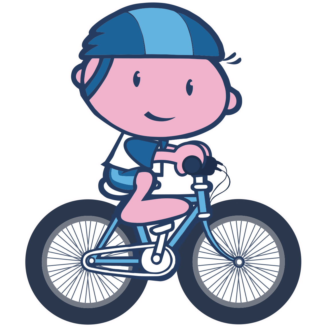 group biking clipart transparent